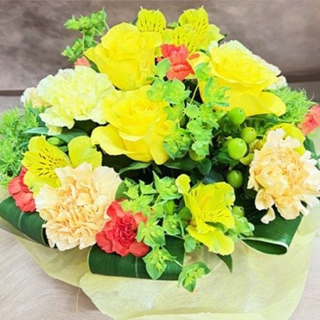 【早坂園芸】＜母の日・数量限定＞フラワーアレンジメント（大）