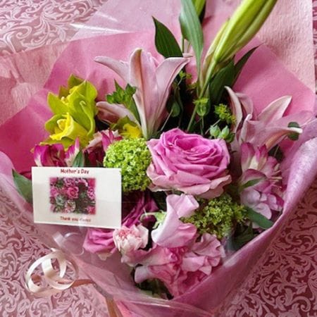 【早坂園芸】＜母の日・数量限定＞花束（大）