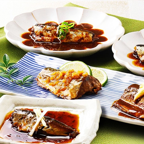 【エスエスフードインターナショナル】＜母の日＞骨まで柔らかい煮魚セット5種10食