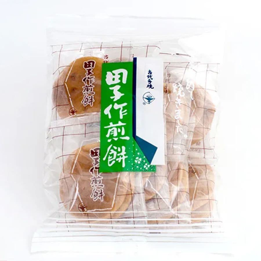 【田子作煎餅】田子作煎餅うす焼き 袋入り 16枚（2枚8袋）