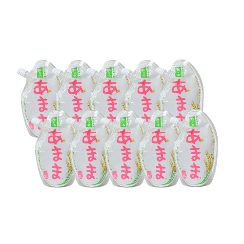 【カヤマ醸造所】完全無添加 麹甘酒あまま 120g×10個セット