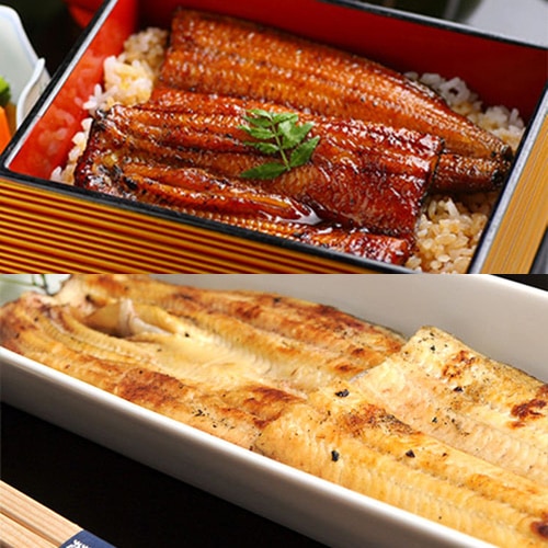 【成田 鰻「菊屋」】＜送料無料＞＜敬老の日＞国産鰻蒲焼白焼セット