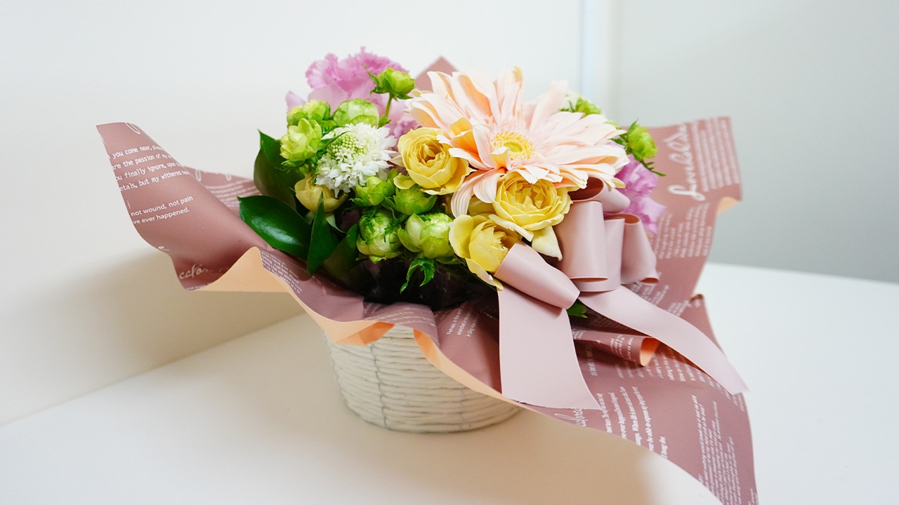 【Romantic Spaces Achieve】生花アレンジメントS