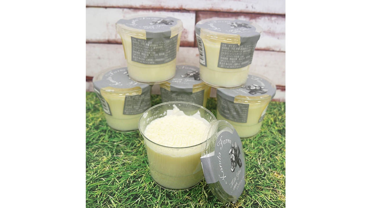 【近藤牧場】近藤牧場のミルクジュレ(120g×6個)