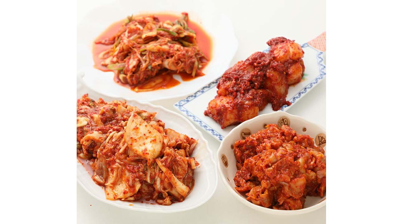 【やがちゃんキムチ】よりすぐり無添加キムチ4点セット　合計1300g