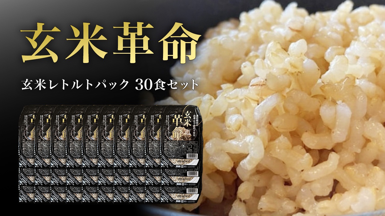 <送料無料>【かぐれstyle】循環玄米ごはん30食セット