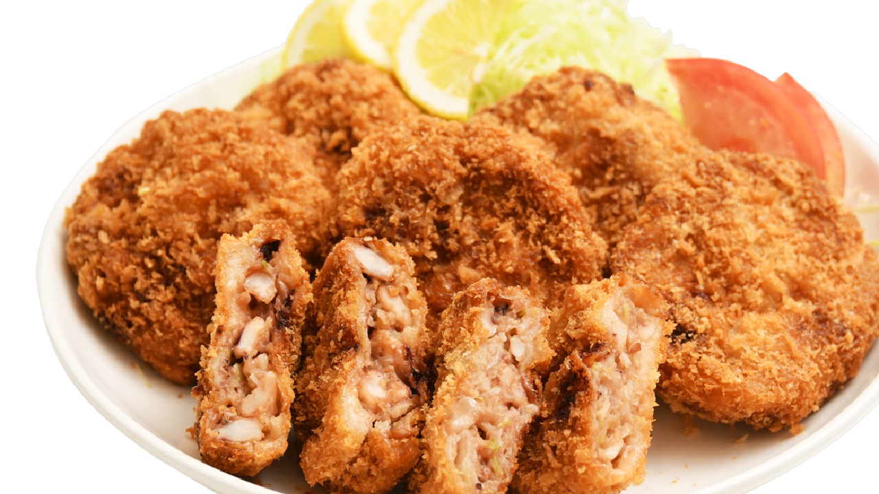 【お百姓市場グループ】　房総名物「手作りいかメンチ」10個セット