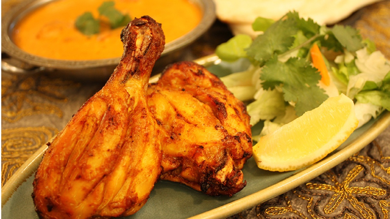 【印度料理シタール】タンドリーチキン 2ピース