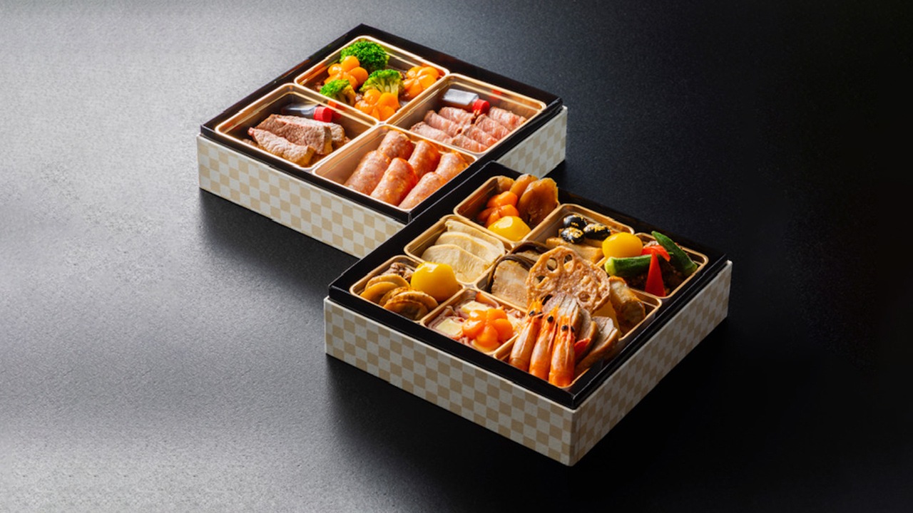 【小川フード&サービス】<送料無料>老舗肉問屋「小川」がお届けする肉おせち【二段重】(3~4人前)