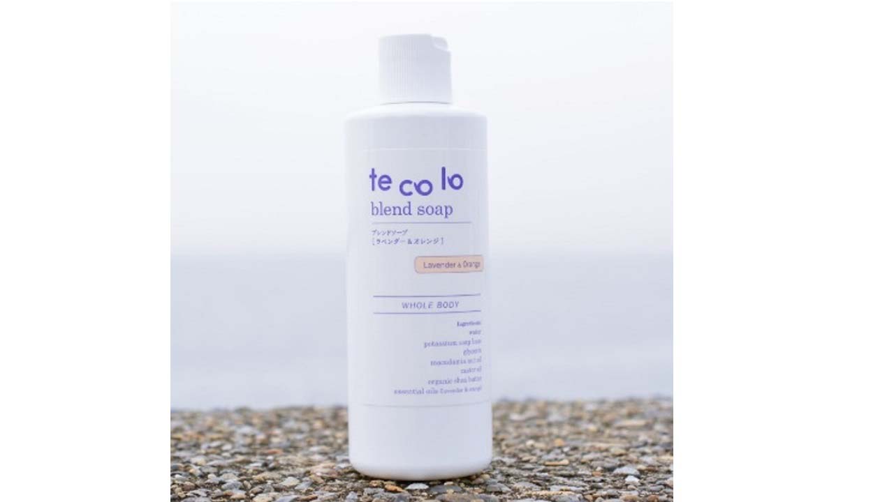 【tecoloてころ】ブレンドソープ・ラベンダー&オレンジ300ml