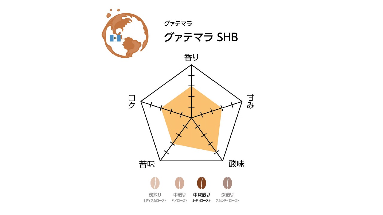 【焙煎処 クライム珈琲】コーヒー豆　グァテマラセット（粉400g）