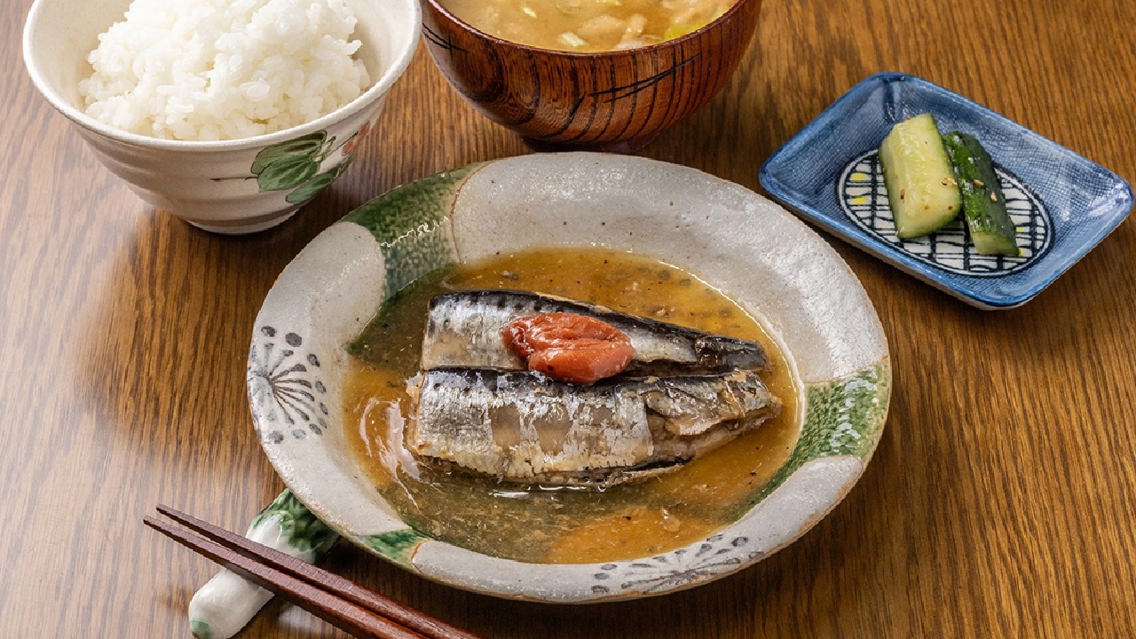 【みうらや】<送料無料>氷温熟成　常陸産梅入りいわし煮10パック入り