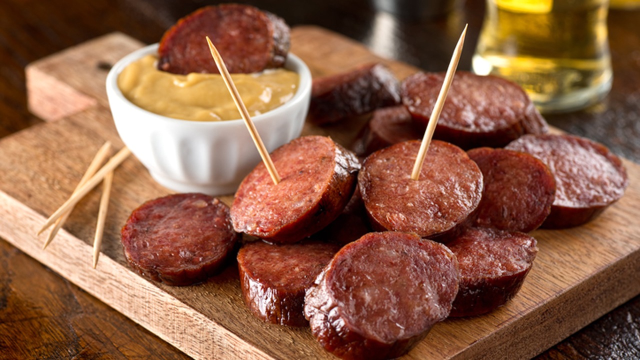 【シェフミートチグサ】千葉県産氷温Ⓡ熟成ビアソーセージ　ブロック