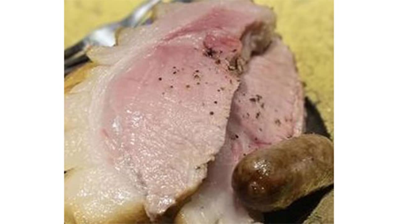 【小川フード＆サービス】＜送料無料＞ダイヤモンドポークのローストポーク（タレ、西洋ワサビ付）