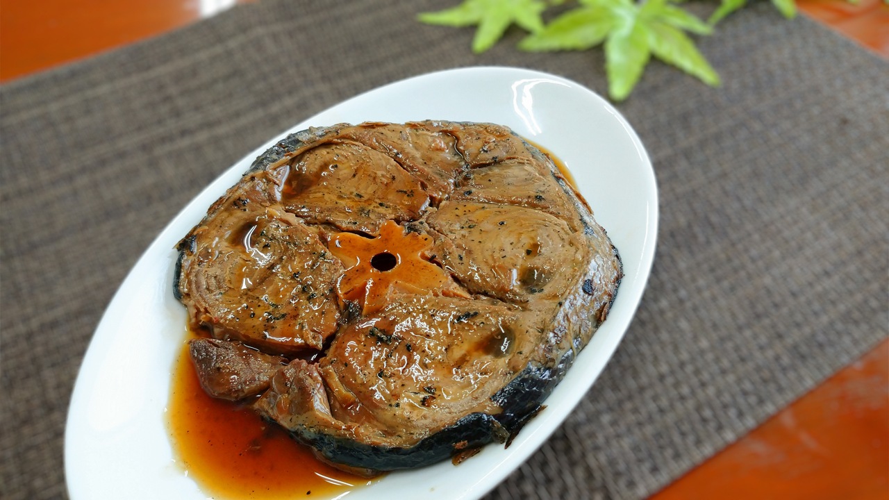 【正上】鮪尾の身醤油焼