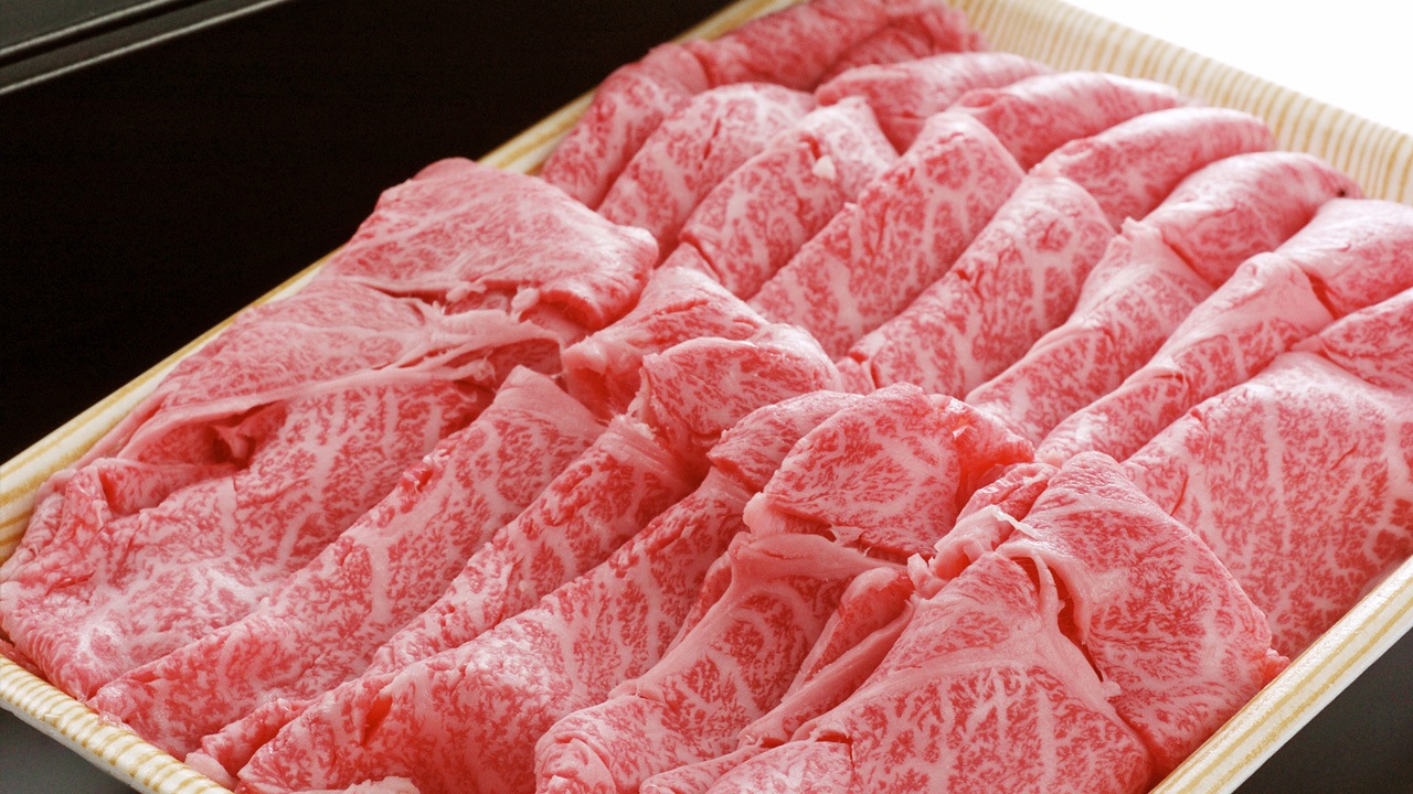 【肉の牛善】リブロース　すき焼き用　300g
