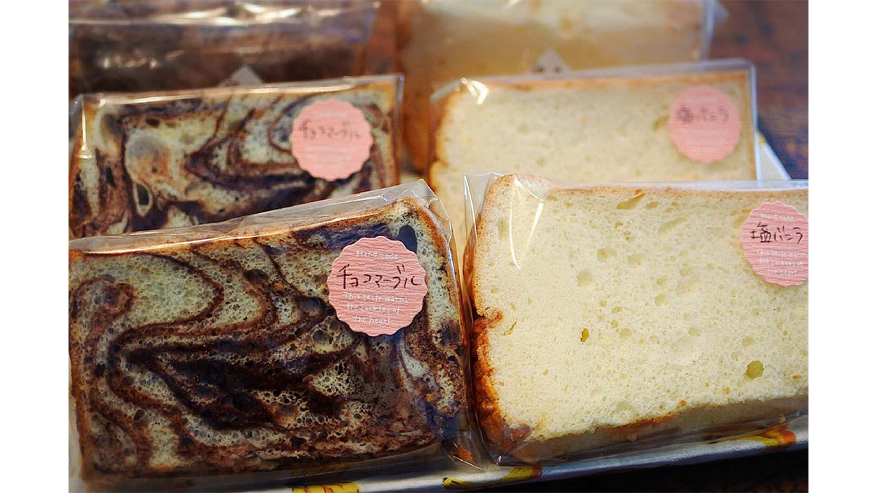 【ごはんカフェラクエ】チョコミントシフォンケーキ6個入り