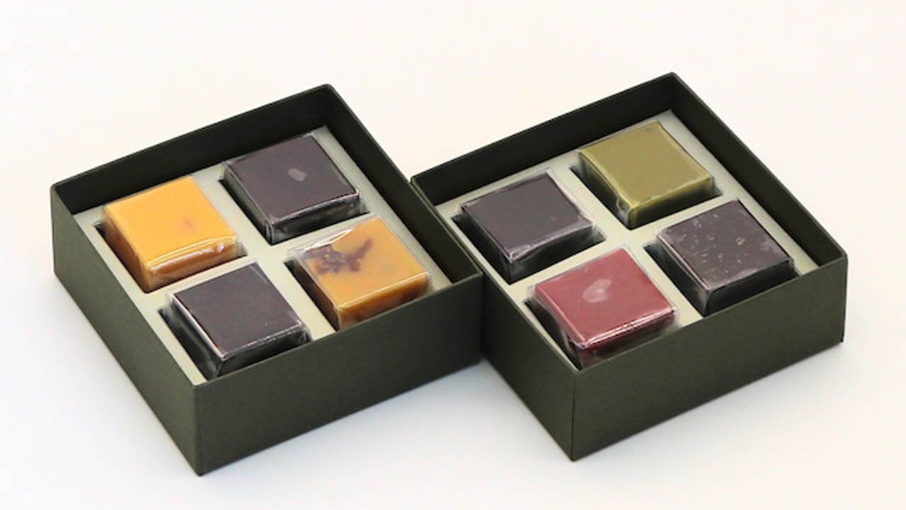 【日本料理 和か葉】和か葉　特選キューブchocolat（ショコラ）羊羹