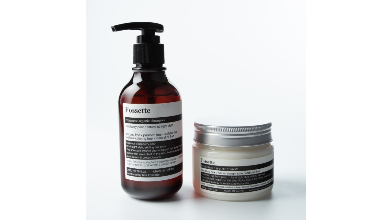 【Fossette】Fossette Color Care Series プレミアムオーガニックシャンプー （オイルケラチン）200ml