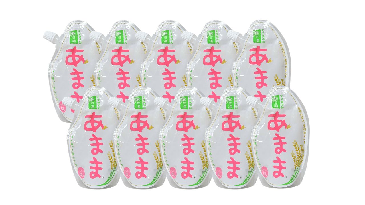 【カヤマ醸造所】完全無添加 麹甘酒あまま 120g×10個セット