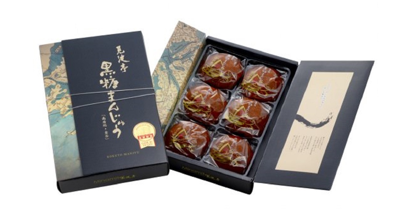 【見波亭】黒糖まんじゅう12個入