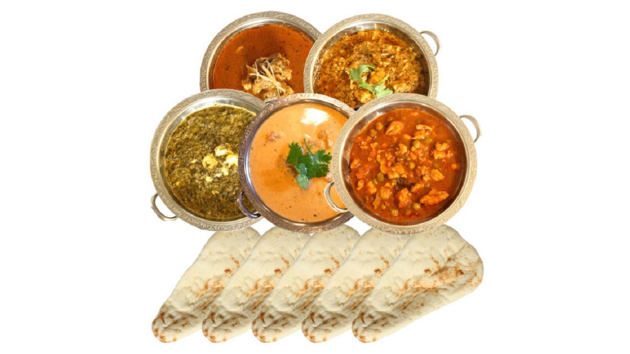 【印度料理シタール】＜カレーとナン＞5人前セット