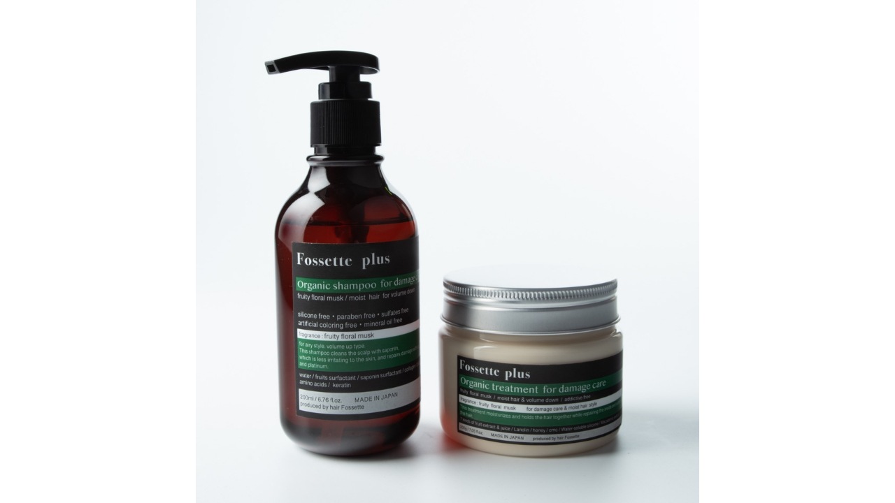 【Fossette】Fossette Plus オーガニックシャンプー For Damage Care