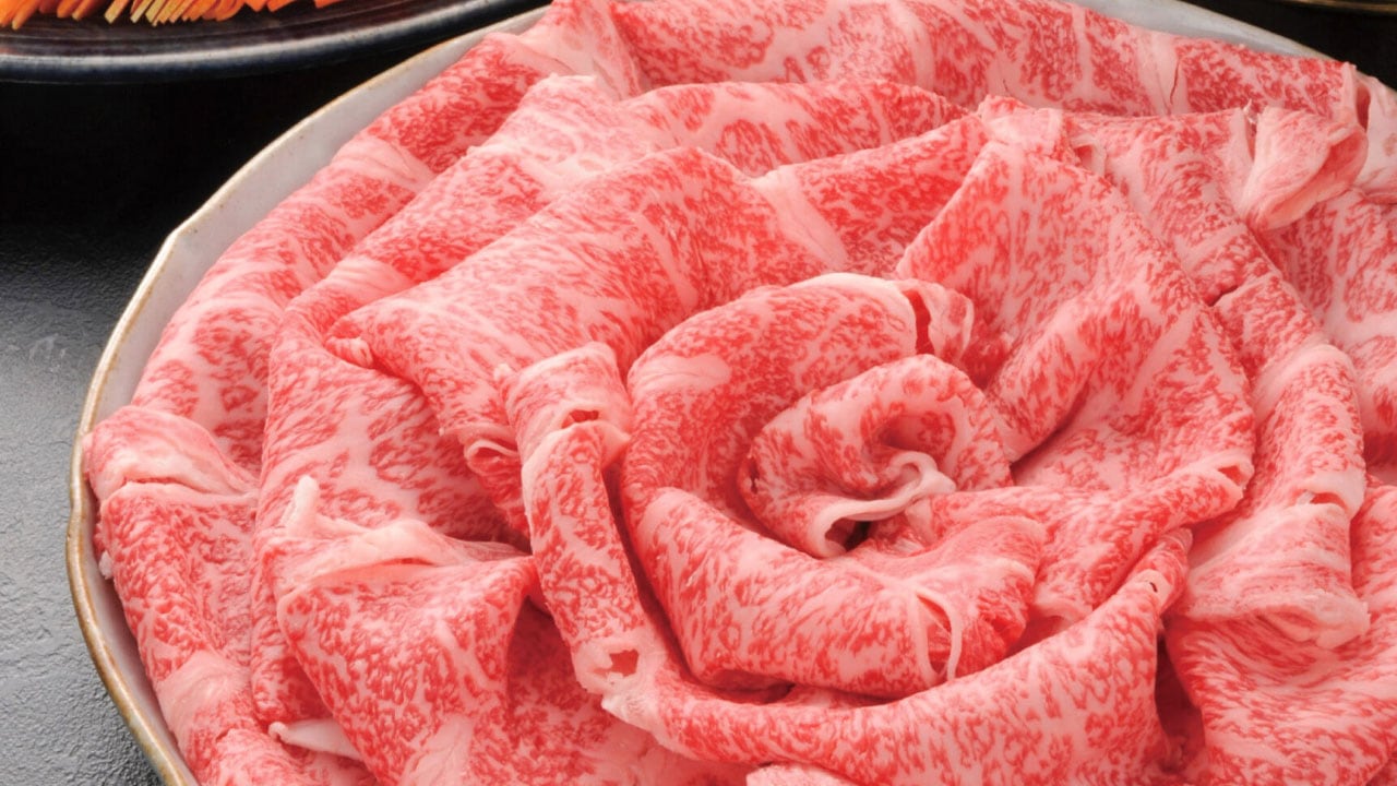【肉の牛善】美都寿和牛リブロースすき焼きしゃぶ　500g