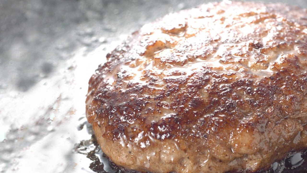 【肉の牛善】黒黒ハンバーグ　10個セット