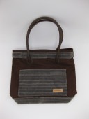 トートバッグ はやぶさ E5系 ラインモケットからの手作りの1品　 ◆数量限定販売◆