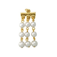 パール チャーム NO-G ゴールド 1個 デザイン 樹脂 パーツ