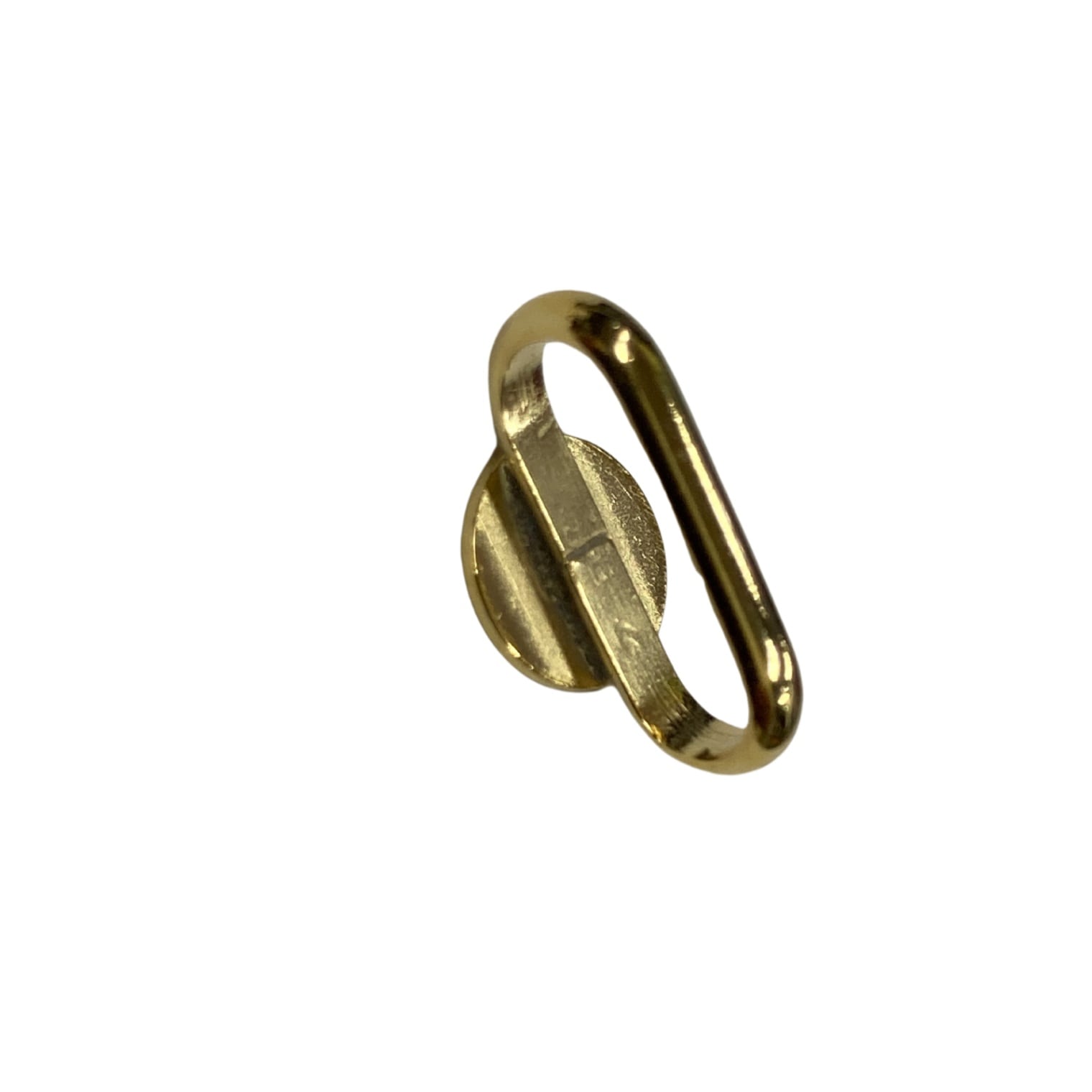 帯留め金具 1本足 BP-57 極小 1個～ | ワニ口・タイ止め・カフス