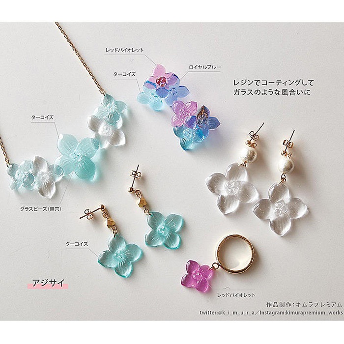 Padico シリコーンモールド アジサイ 1個 花びら 葉 Uvレジン レジン液 レジン用品 レジン用モールド 型 シーウェル Online Shop