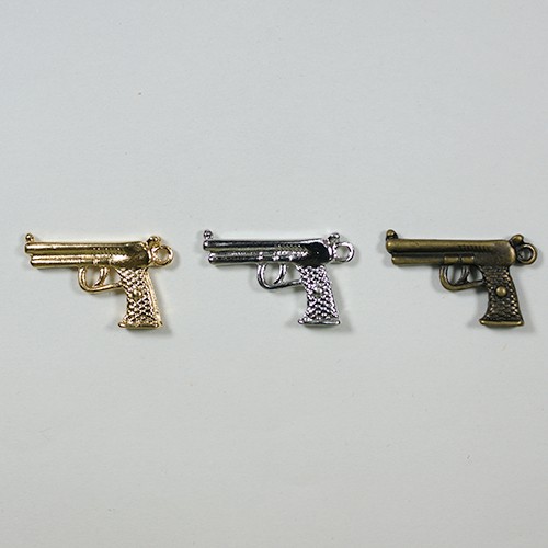 ピストル CP-295 1個 銃 チャーム | モチーフパーツ,武器・乗り物・ロボット,武器 | シーウェル ONLINE SHOP