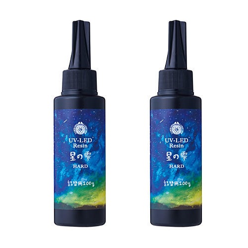 2�ܥ��å� LED UV �쥸�� ���μ� �ϡ��ɥ����� 100g 2�� UV�쥸��� �ѥ��� PADICO