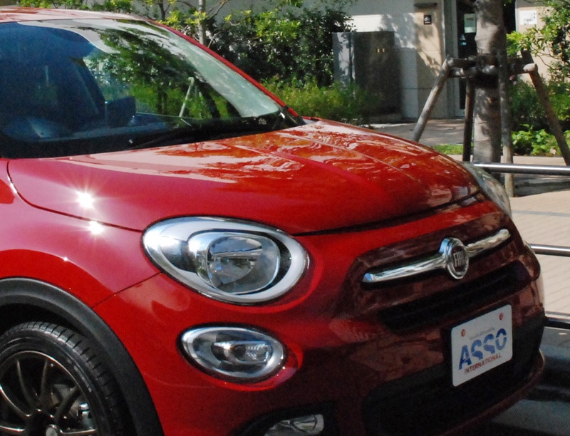 Cuore　ナンバープレートカラー　レッド