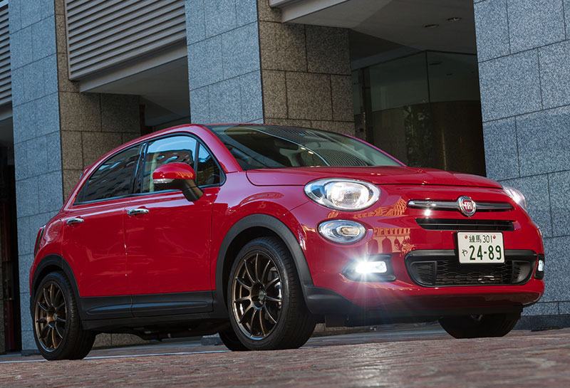 Partire 18×8J ET38 5/110 Caramello　1台分（4本）　【Fiat500X】　【ご予約】