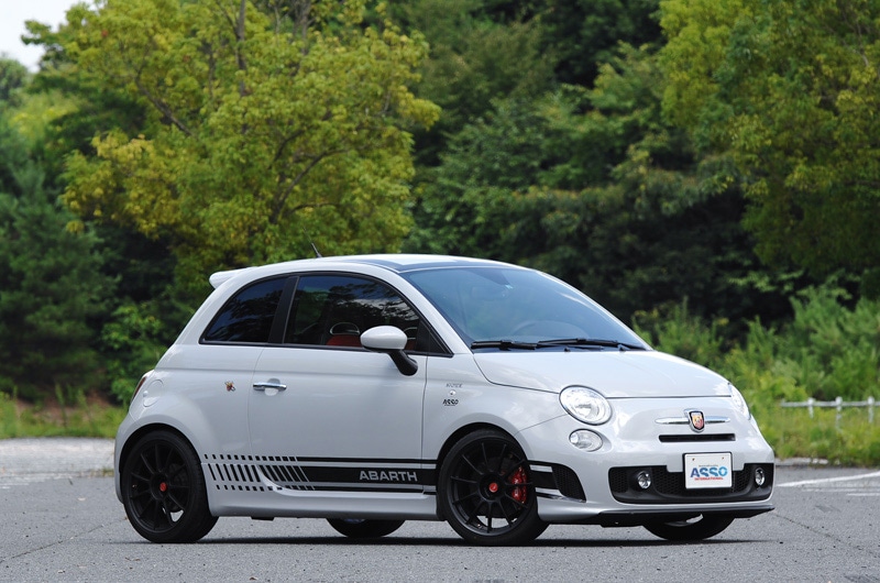 ASSPIDE サイドデカール ABARTH500・595 【受注生産】