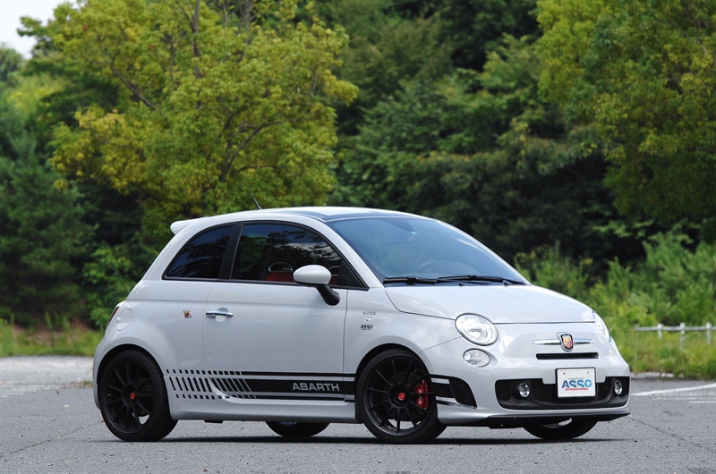 ASSPIDE　サイドデカール　ABARTH500・595 【受注生産】