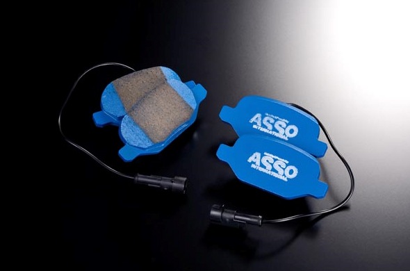 【おすすめチューニングセット】 ASSO　低ダスト　ストリートパッド フロント＆リアセット 【Alfa MiTo-1.4Sports(リア・BOSCH製）】