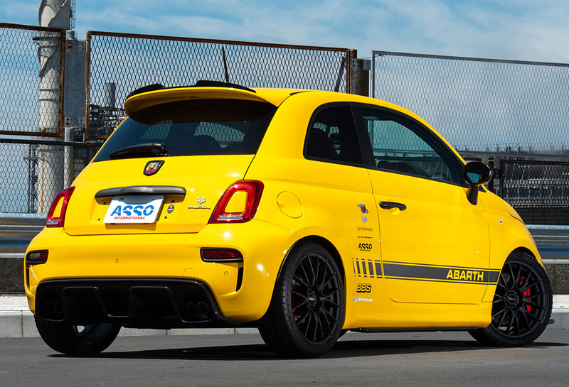ASSO FIAT 500 フィアット リアウイング アバルト
