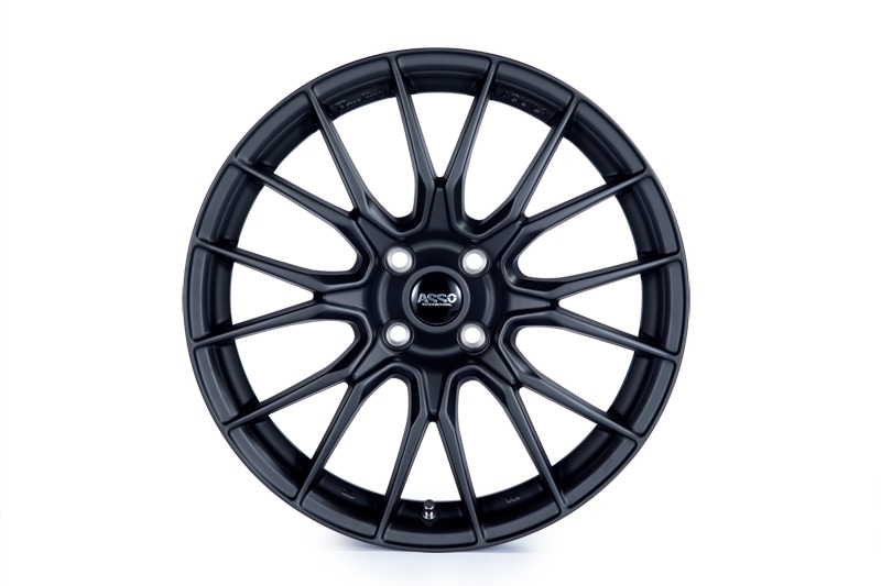 Partire AQUILA 17×7.0 ET35 4/98 マットブラック 1台分（4本