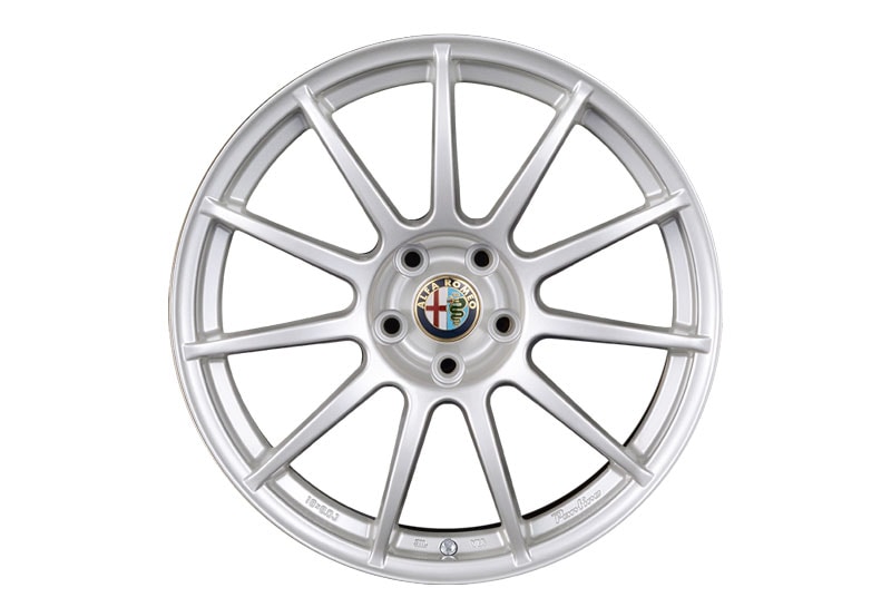 Partire 18×8J ET38 5/110 ECO-Silver　1台分（4本）　【AlfaStelvio】