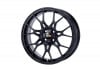 GRU IS701 17×7.0 ET35 4/98 マットブラック　1台分（4本）【ABARTH500・595・695】