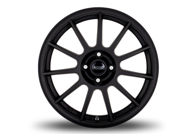 assoパルティーレ ホイール 18インチ マットブラック 4本セット assoパルティーレ ホイール 18インチ マットブラック 4本セット