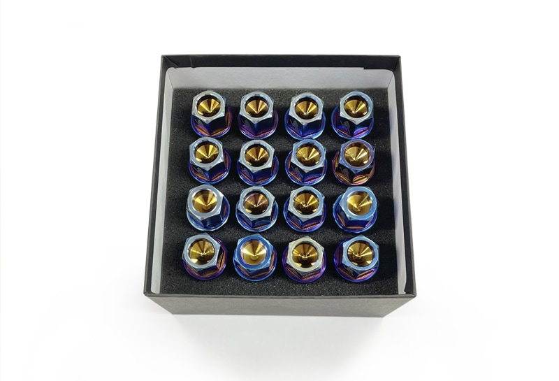 GRU チタンホイールボルト M12×1.25 首下28mm