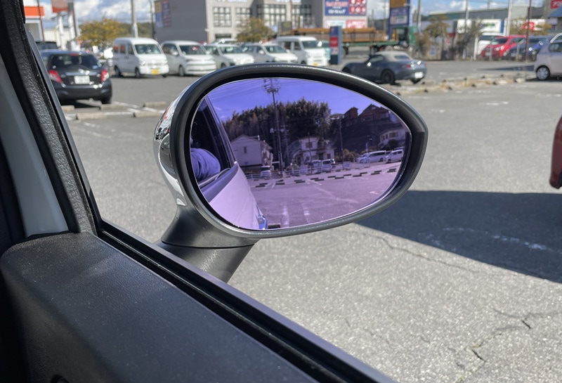 【新品・未使用品】ASSO Ino la design 防眩パープルミラー ino la design 防眩パープルミラー