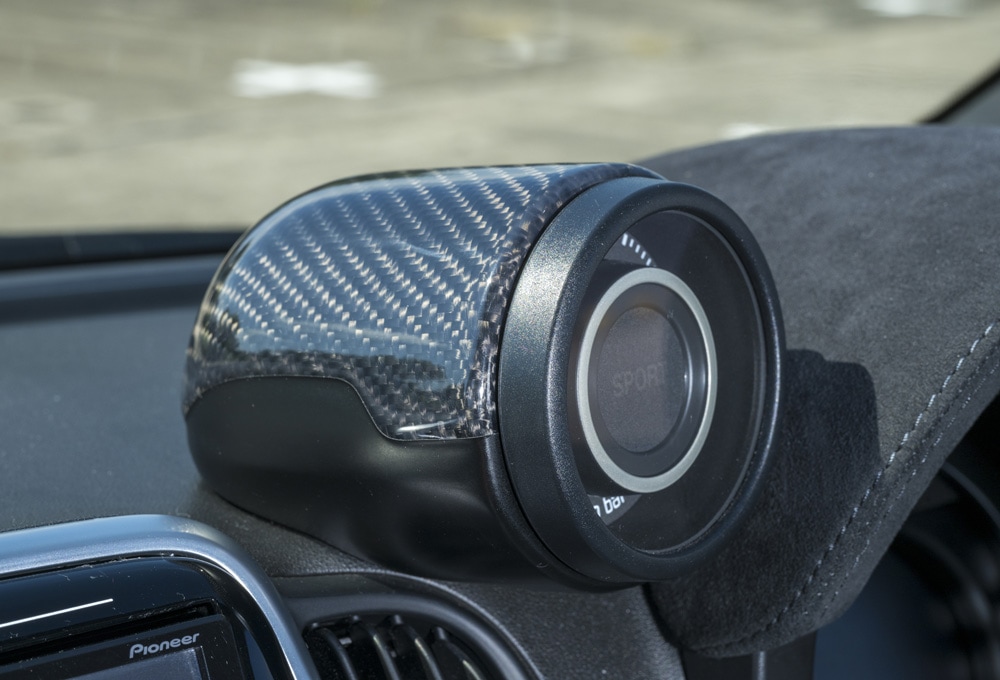 アバルト リアルカーボン スピードメーターフード カバー 右ハンドル車用 アバルト リアルカーボン スピードメーターフード カバー 右