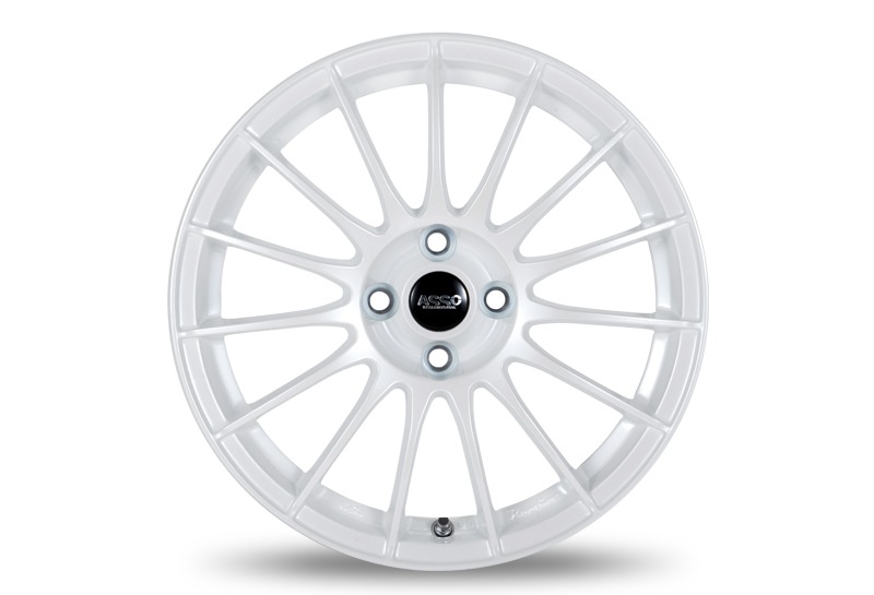 Partire Quindici 16×7.0J ET33 4/98 Pearl White　1台分（4本）　【Alfa MiTo】