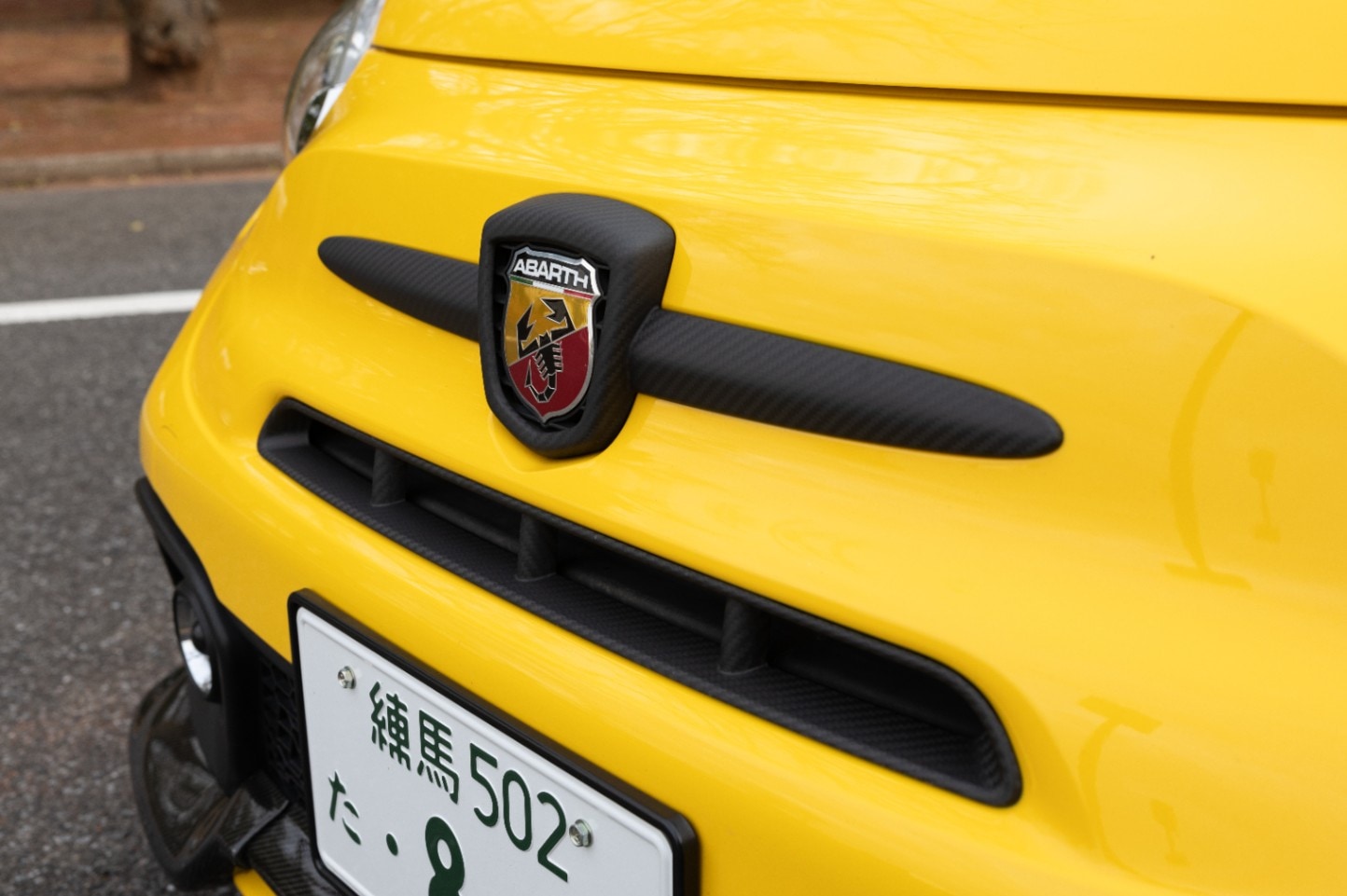 GRU スーパードライカーボン [マット] フロントエンブレムカバー 